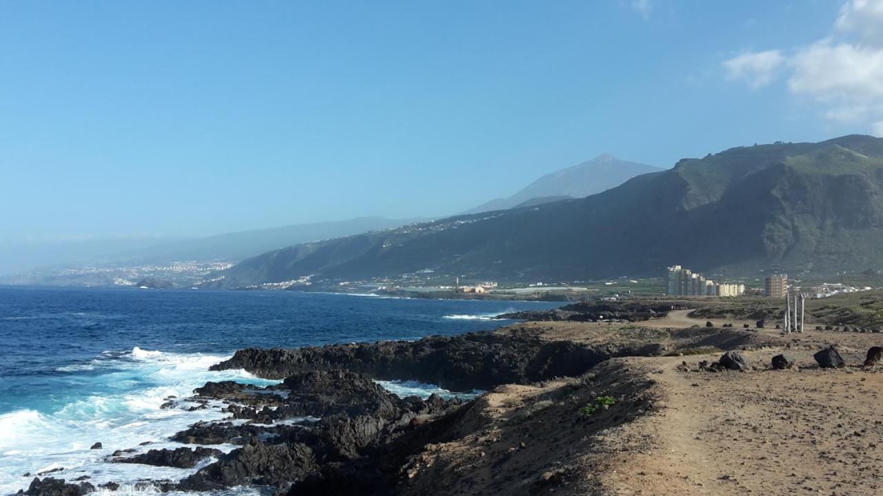 Las Pardelas, Ferienhaus Mit Meer-, Kuesten- Und Bergblick Im Gruenen Norden Teneriffas Las Cruces (Canary) Exterior foto