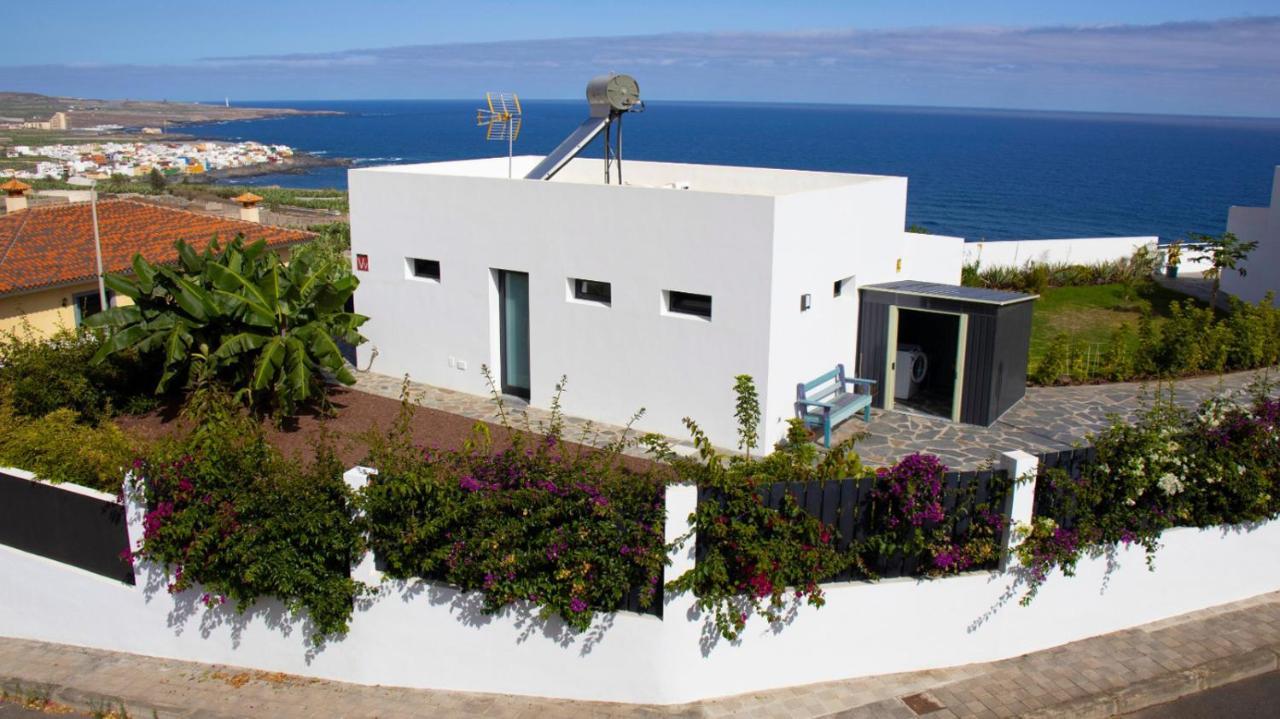 Las Pardelas, Ferienhaus Mit Meer-, Kuesten- Und Bergblick Im Gruenen Norden Teneriffas Las Cruces (Canary) Exterior foto